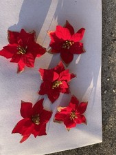 Fiori di seta natalizi