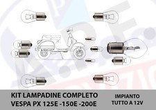 KIT LAMPADE LAMPADINE VESPA PX