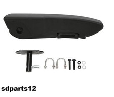 Bracciolo Universale Regolabile Sinistro per Sedile Furgone Camper Camion Nero