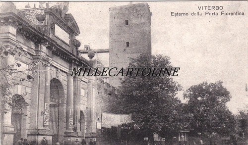 Viterbo esterno della porta - ,