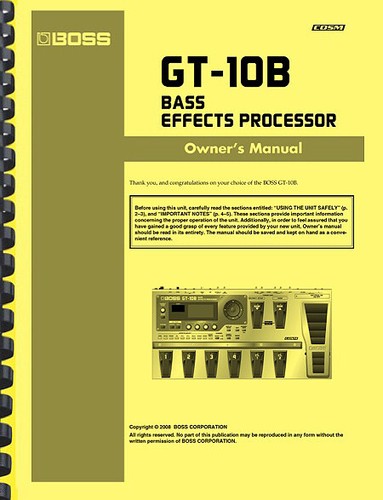 Boss 10b processore effetti - boss, gt-10b