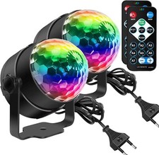 2x Mini LED Sfera Discoteca