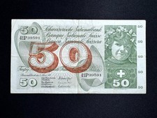 Europa - Svizzera - 50 Franchi 1973