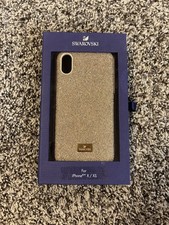 Custodia iPhone Swarovski oro