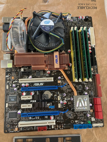Scheda madre asus p5e - p5e, cpu