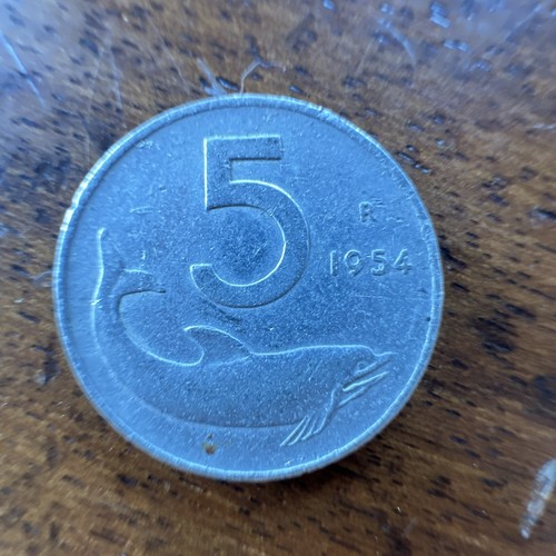 Moneta lire delfino - da,