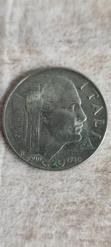 Moneta centesimi di lira - da, 20