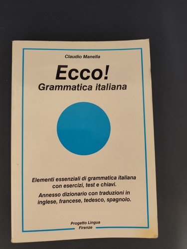 Libro ecco grammatica - libro,