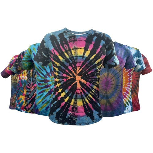 Tie dye hippie maglietta donna - dye,