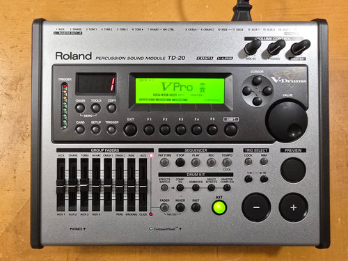 Roland module brain drum - td-20,