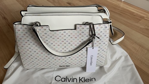 Borsa calvin klein white - borsa,