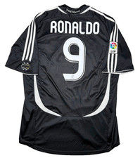 maglia calcio vintage camiseta Real Madrid RONALDO Adidas Benq Siemens 2006-07