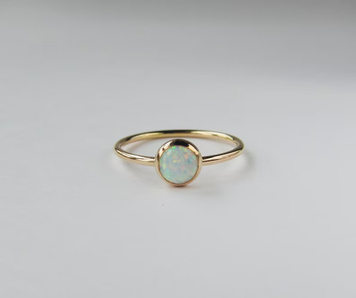 Anello opale lega - opale,, oro