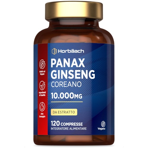 Panax ginseng coreano rosso - panax,