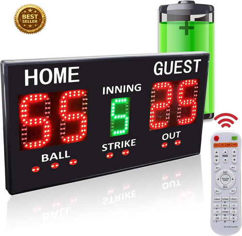 Quadro segnapunti baseball - , led
