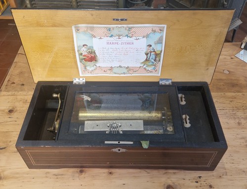 Harpe zither carillon - le,