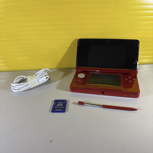 Console nintendo 3ds rossa - console,