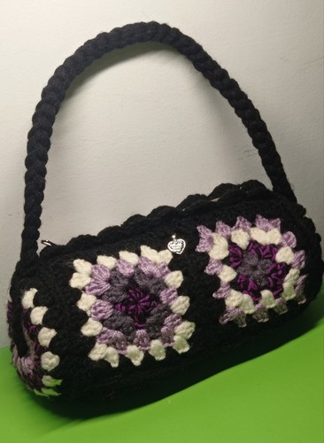 Borsa stile granny fatta - granny,