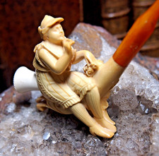 Carved sea foam cigarette - carved,