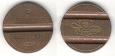 Gettone telefonico 7805 - gettone,