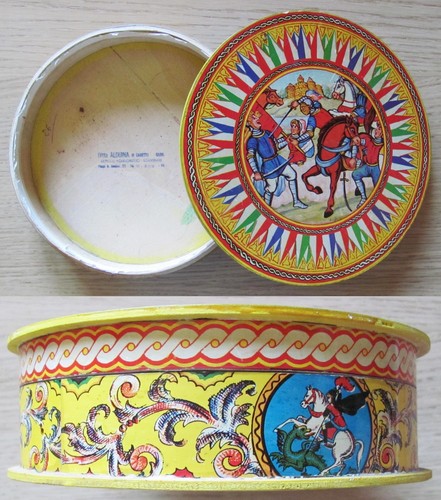 Vecchia scatola legno ditta - scatola,