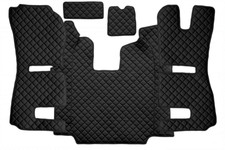 Tappetini Neri In Eco Pelle