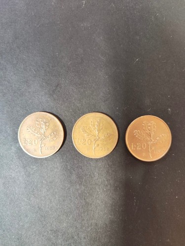 Monete lire italiane - 20,