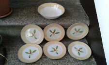 Servizio dolci/frutta Richard Ginori Manifattura di Laveno 6 piattini + marmitta