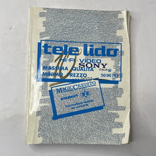 Catalogo vintage tele - catalogo,