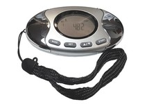 Contapassi Pedometro 2 in 1 Analizzatore Grasso Misura Calorie Orologio Sveglia