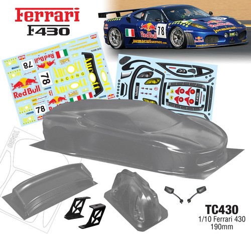 Teamc racing ferrari 430 190mm - teamc,