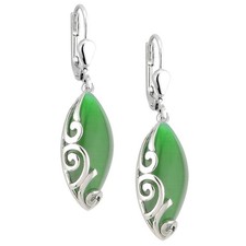 Elegant Green Cat Eye Oval