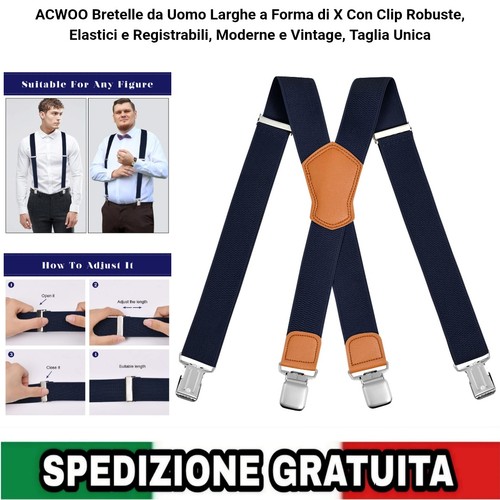 Bretelle uomo forma di - uomo,