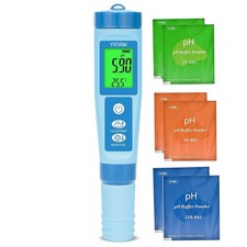 Misuratore Professionale PH Digitale Display Phmetro Tester Salinità TDS EC PPM