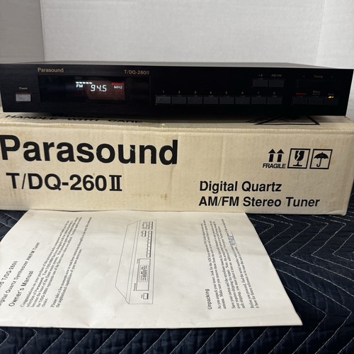 Parasound 260ii - parasound, t/dq-260ii