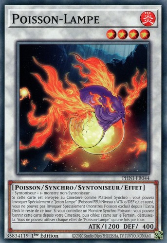 Poisson lampe - yu-gi-oh!, poisson-lampe