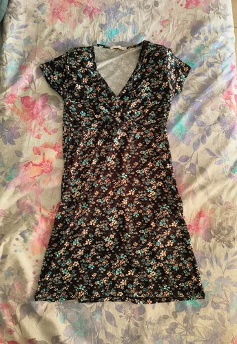 Vestito estivo nero turchese - estivo,