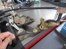 Impianto frenante motard