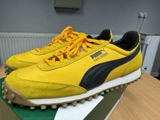 Puma Fast Rider Source Uk 11 ottime condizioni vedi foto spettra giallo sussurro bianco