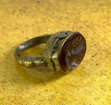 Anello antico romano - , intaglio