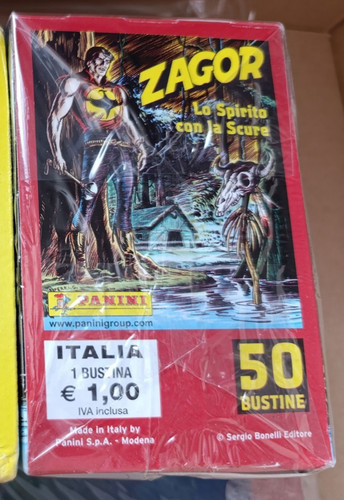 Zagor serie figurine panini - serie,