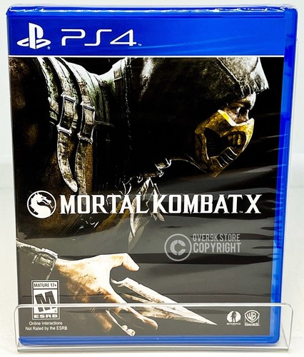 Mortal kombat ps4 nuovo - x,