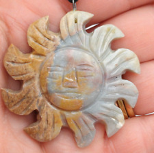 SELCE CIONDOLO SOLE -  CRISTALLO TERAPIA - PIETRA NATURALE