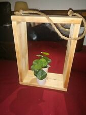 specchio cornice legno