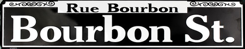 Bourbon cartello stradale - bourbon,