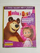 MASHA e ORSO MOMENTI MAGICI  ALBUM FIGURINE VUOTO PANINI  2015  SIGILLATO