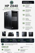 Workstation z840 2x xeon - workstation, |
