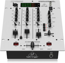 Dx626 Mixer Professionale 3 Canali Phono/Line/Mic + Contatore Bpm