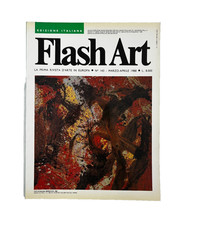 Flash Art Italia Edizione Italiana 143 / 1988 Andrea Branzi Angela Vettese