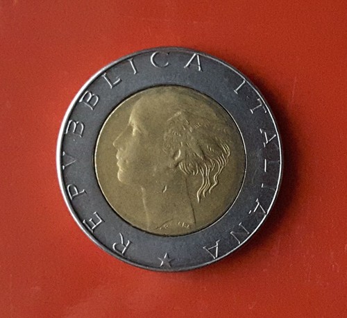 500 lire 1991 - errore,